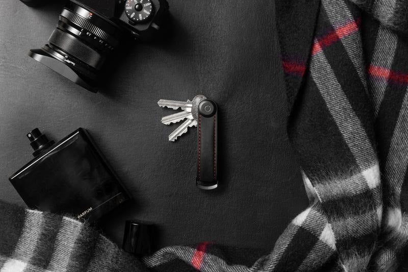 Orbitkey 2.0 Crazy Horse Leather - Obsidian Black
