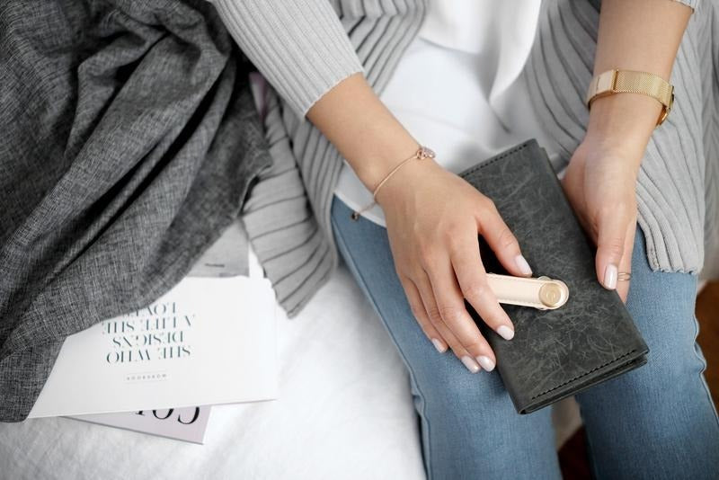 Orbitkey 2.0 Leather - Blush