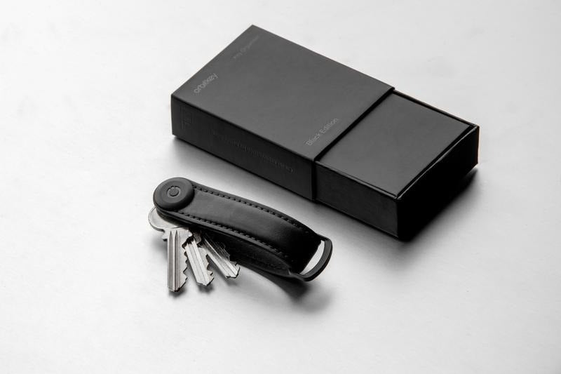 Orbitkey 2.0 Leather - Black