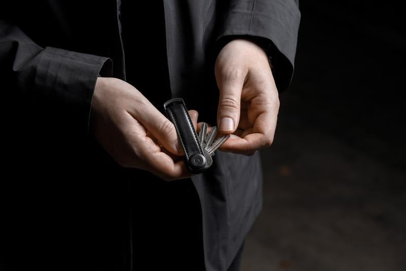 Orbitkey 2.0 Leather - Black