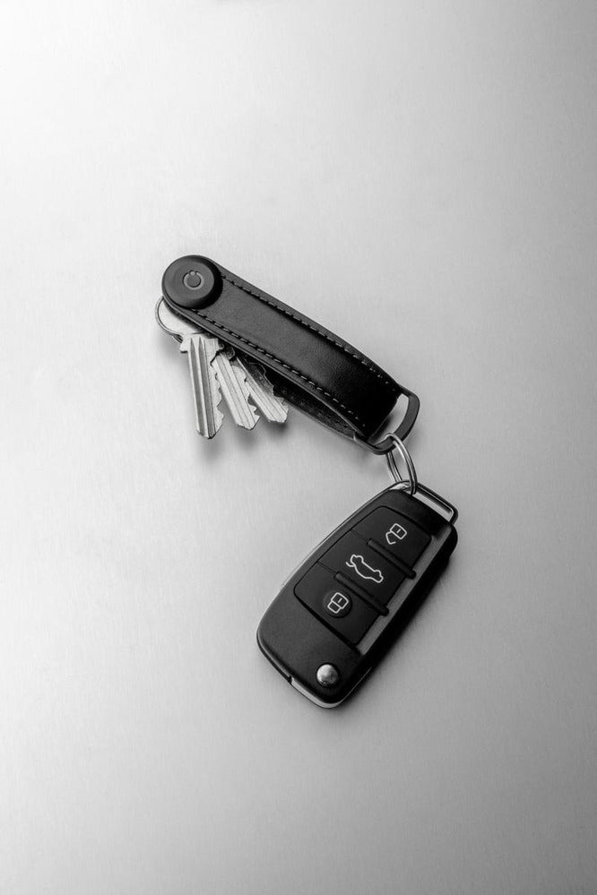 Orbitkey 2.0 Leather - Charcoal