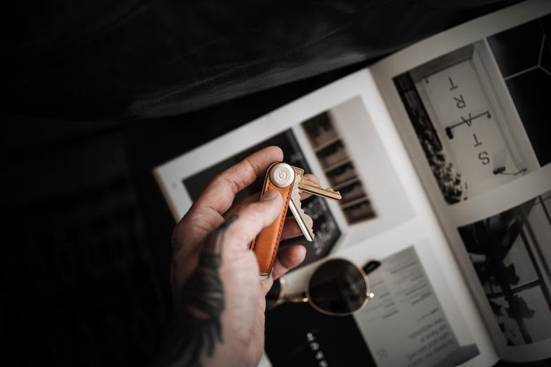 Orbitkey 2.0 Leather - Cognac
