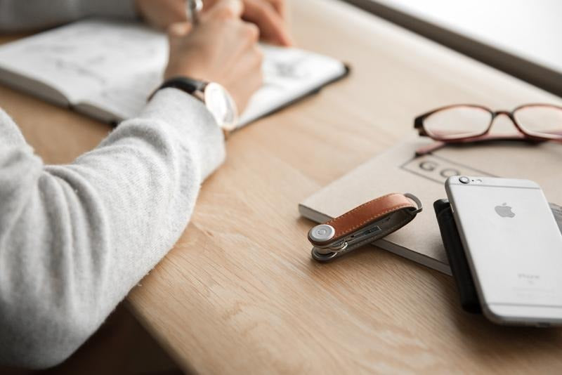 Orbitkey 2.0 Leather - Cognac