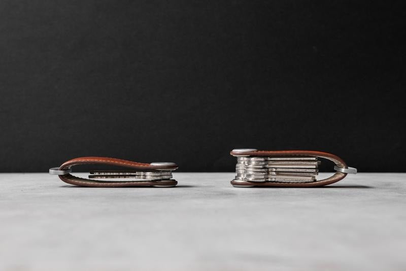 Orbitkey 2.0 Leather - Cognac