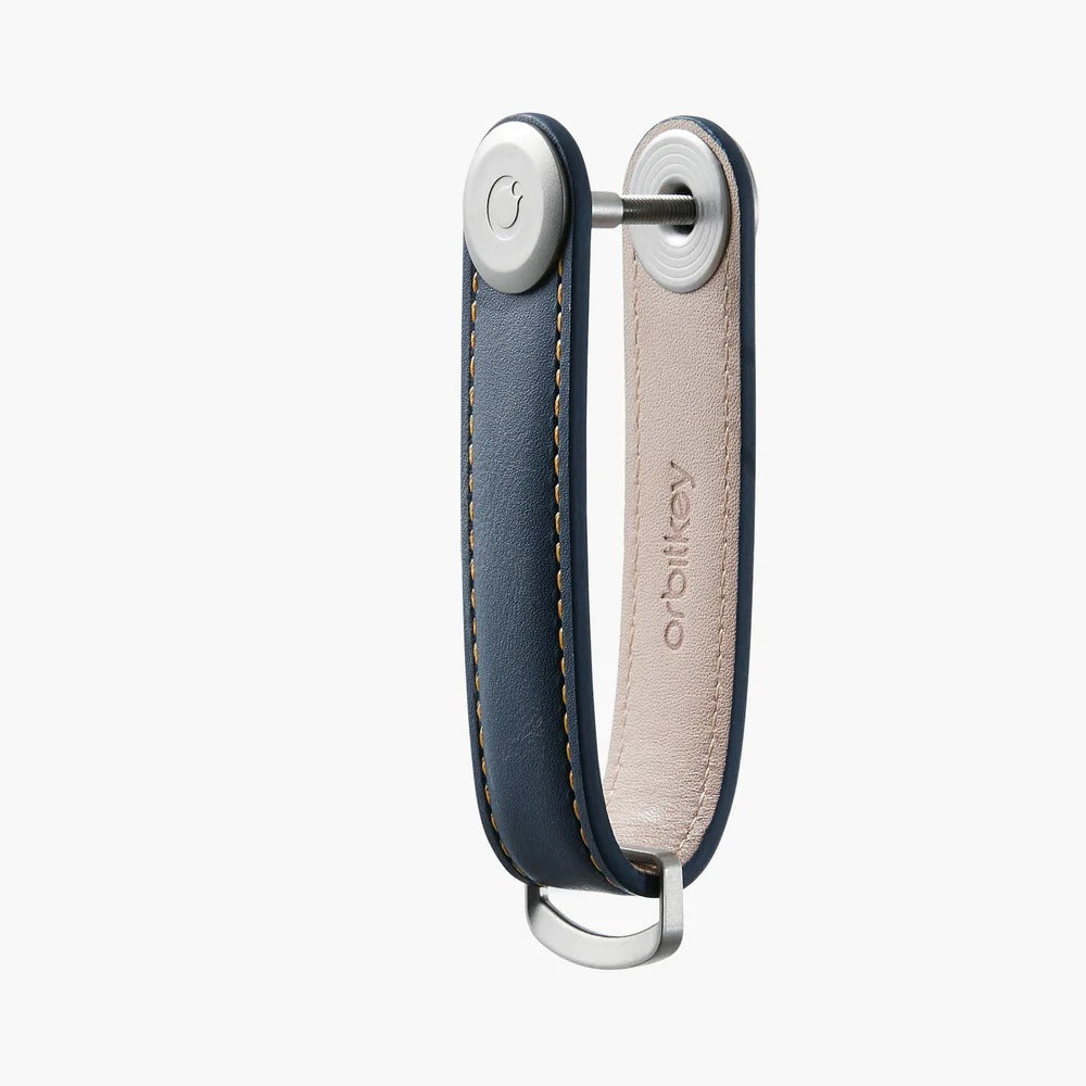 Orbitkey 2.0 Leather - Navy