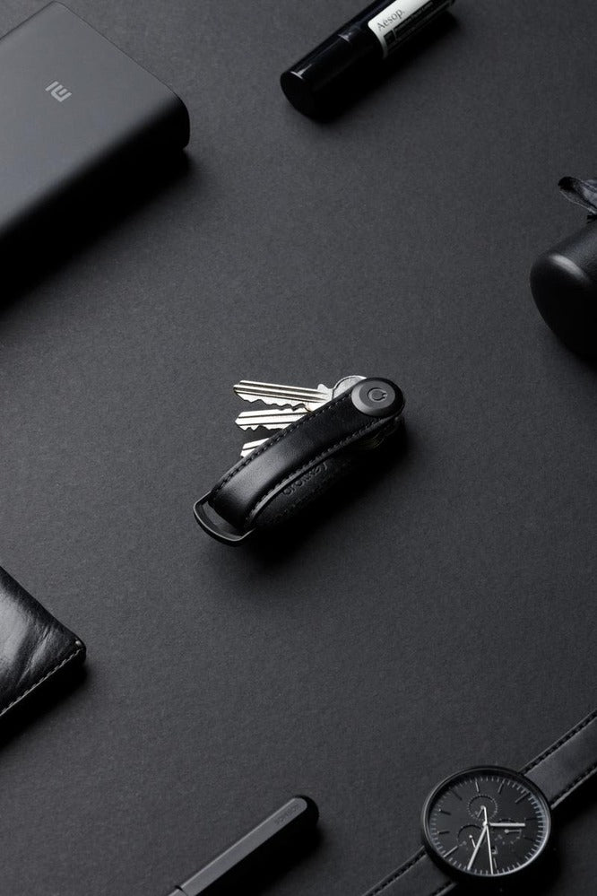 Orbitkey 2.0 Leather - Navy
