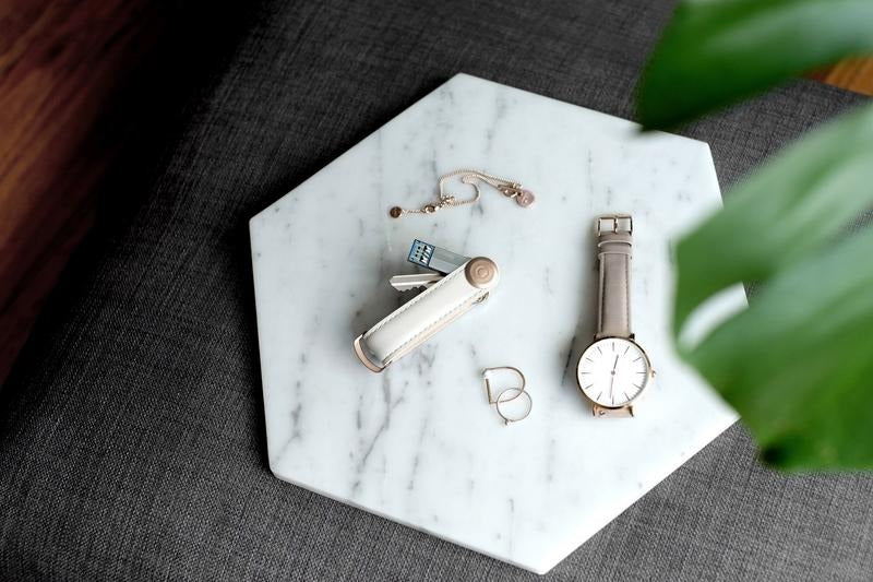 Orbitkey 2.0 Leather - Stone