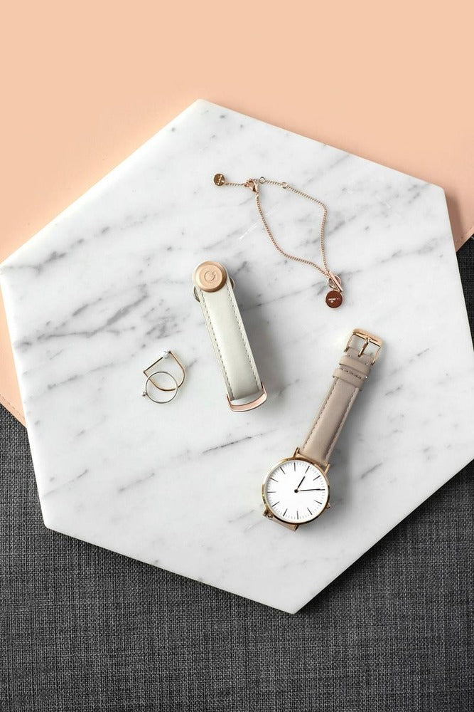 Orbitkey 2.0 Leather - Stone