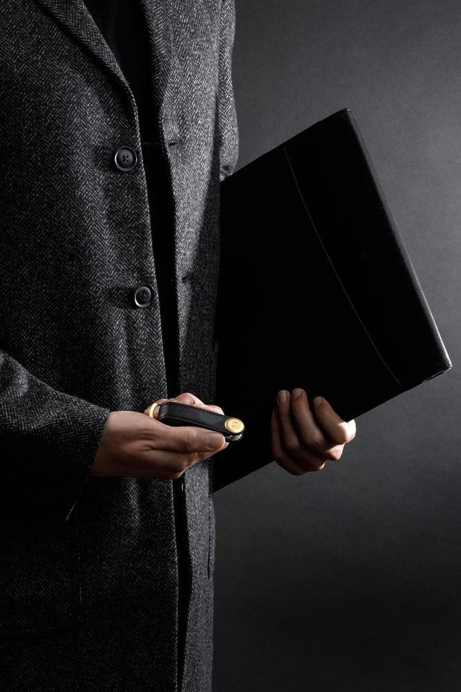 Orbitkey 2.0 Saffiano Leather - Black