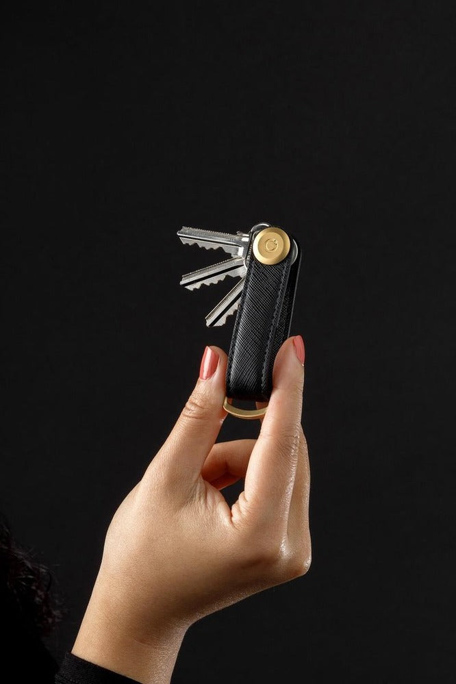 Orbitkey 2.0 Saffiano Leather - Black