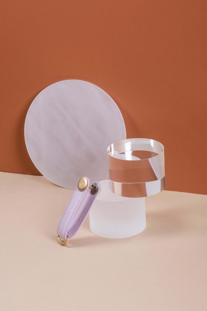 Orbitkey 2.0 Saffiano Leather - Lilac