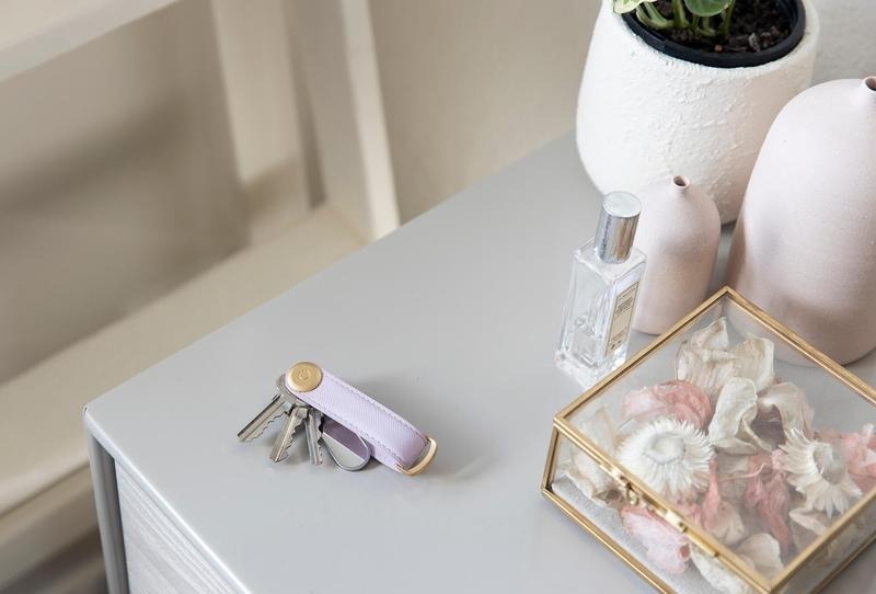 Orbitkey 2.0 Saffiano Leather - Lilac