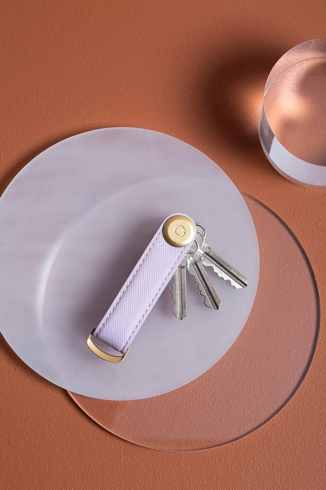 Orbitkey 2.0 Saffiano Leather - Lilac