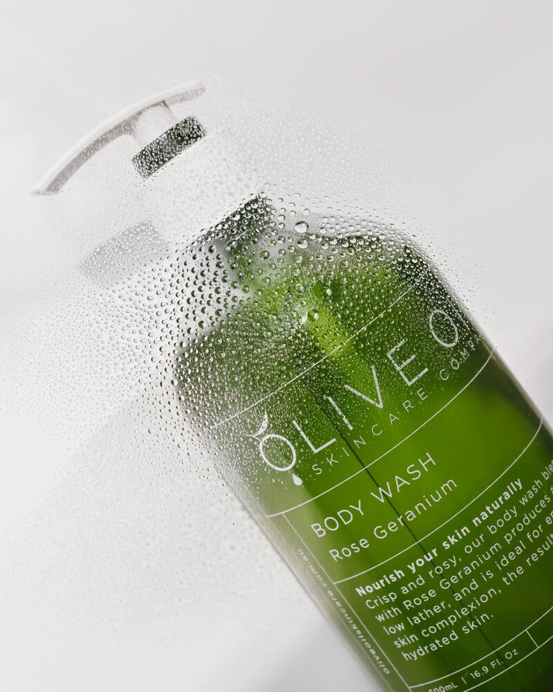 Olive Oil Skin Care Company Body Wash 500ml - Rose Geranium