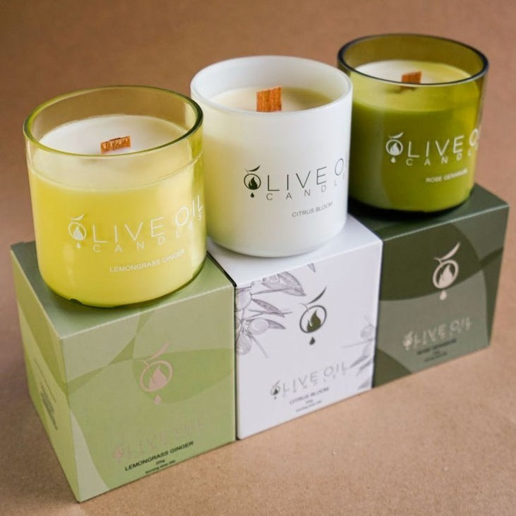 Olive Oil Skin Care Company Candle 200g - Citrus Bloom
