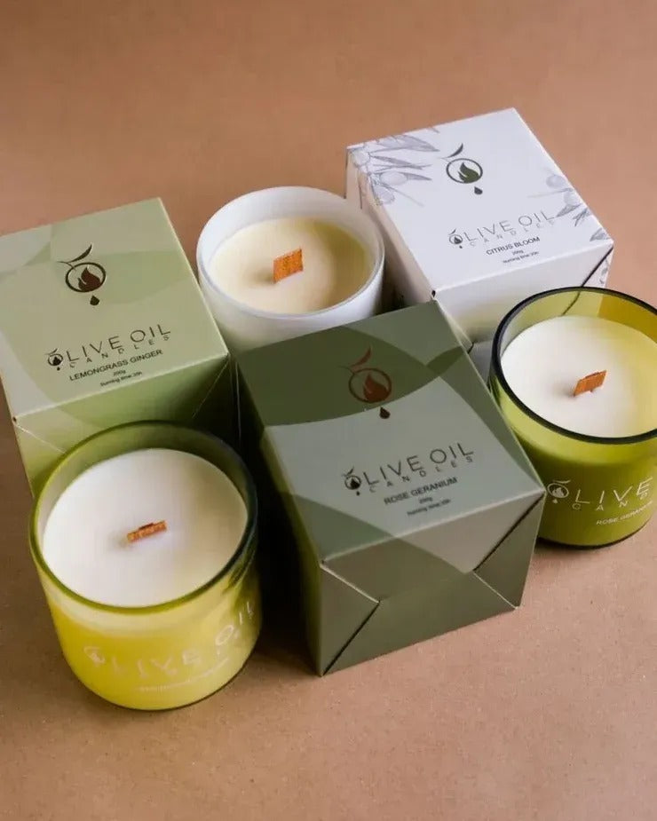 Olive Oil Skin Care Company Candle 200g - Citrus Bloom