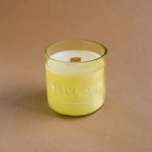 Olive Oil Skin Care Company Candle 200g - Lemongrass & Ginger