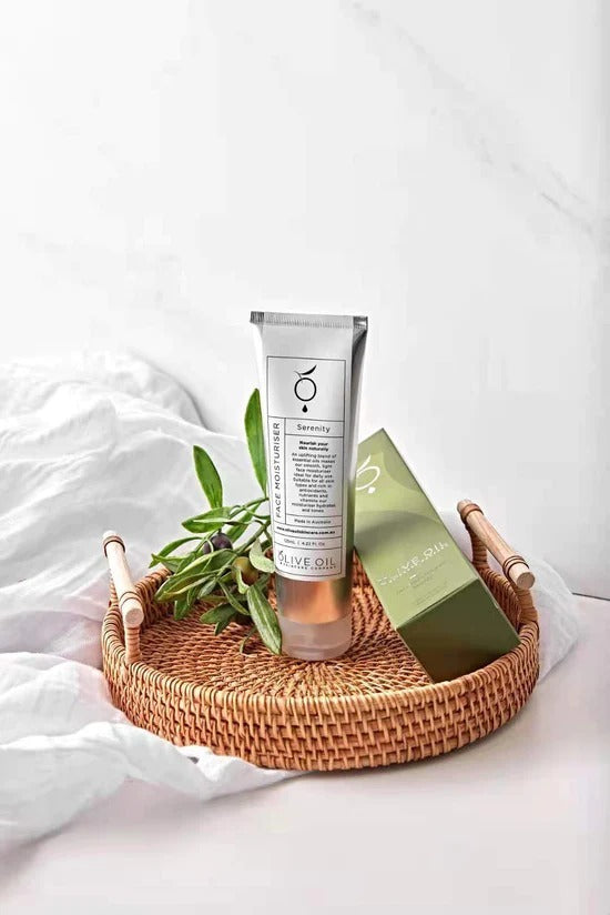 Olive Oil Skin Care Company Face Moisturiser 125ml - Serenity