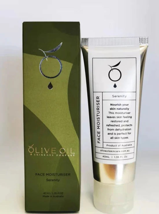 Olive Oil Skin Care Company Face Moisturiser 40ml - Serenity
