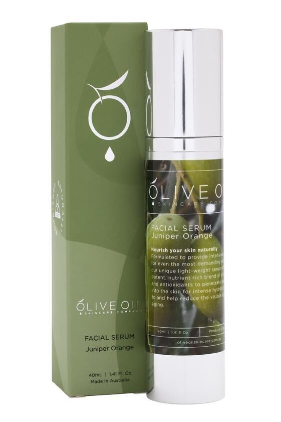 Olive Oil Skin Care Company Facial Serum 40ml - Juniper Orange