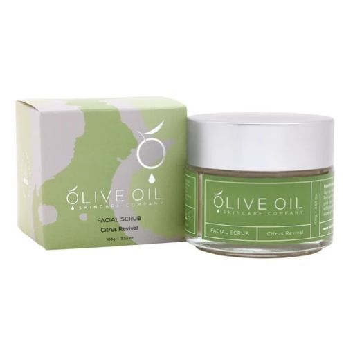 Olive Oil Skin Care Company Facial Scrub 100g - Citrus Revival
