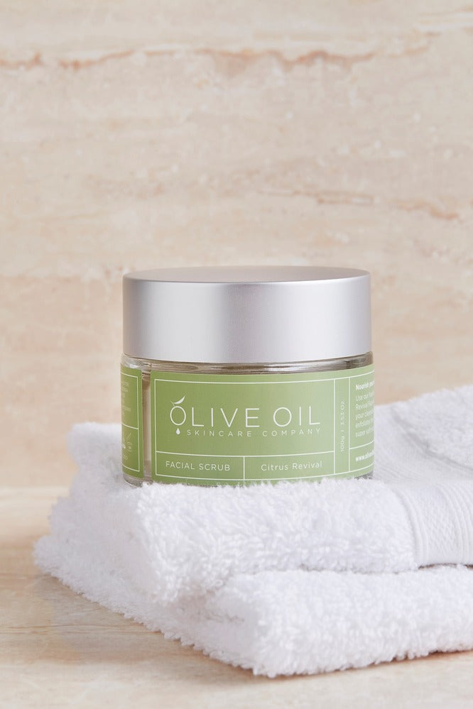 Olive Oil Skin Care Company Facial Scrub 100g - Citrus Revival
