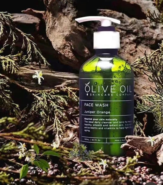 Olive Oil Skin Care Company Face Wash 300ml - Juniper Orange