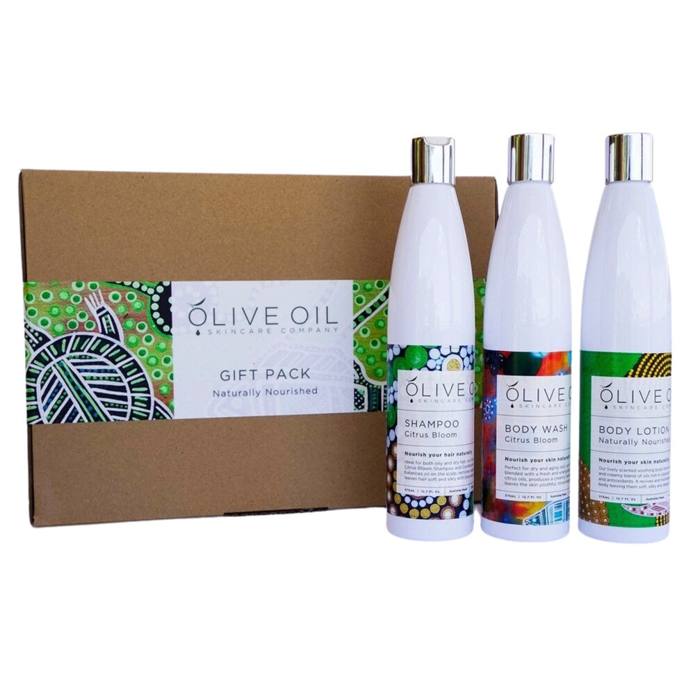 Olive Oil Skin Care Company Gift Series - Indigenous Series Christmas Gift 3 Pack