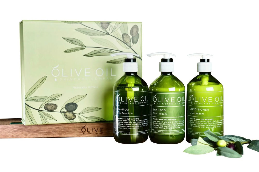 Olive Oil Skin Care Company Gift Series - Hair Care Gift Pack