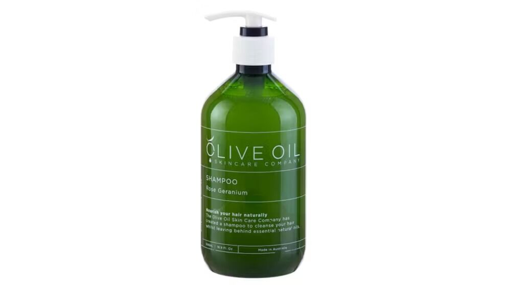 Olive Oil Skin Care Company Shampoo 500ml - Rose Geranium
