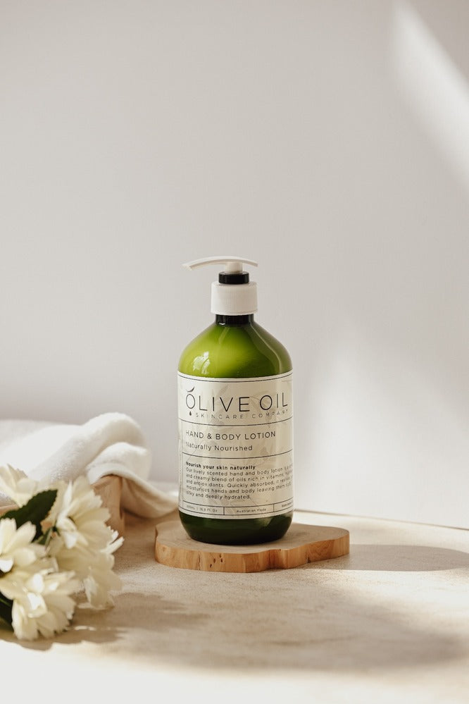Olive Oil Skin Care Company Hand & Body Lotion 500ml - Naturally Nourished