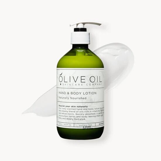 Olive Oil Skin Care Company Hand & Body Lotion 500ml - Naturally Nourished