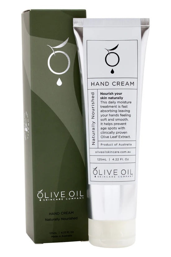 Olive Oil Skin Care Company Hand Cream 125ml - Naturally Nourished