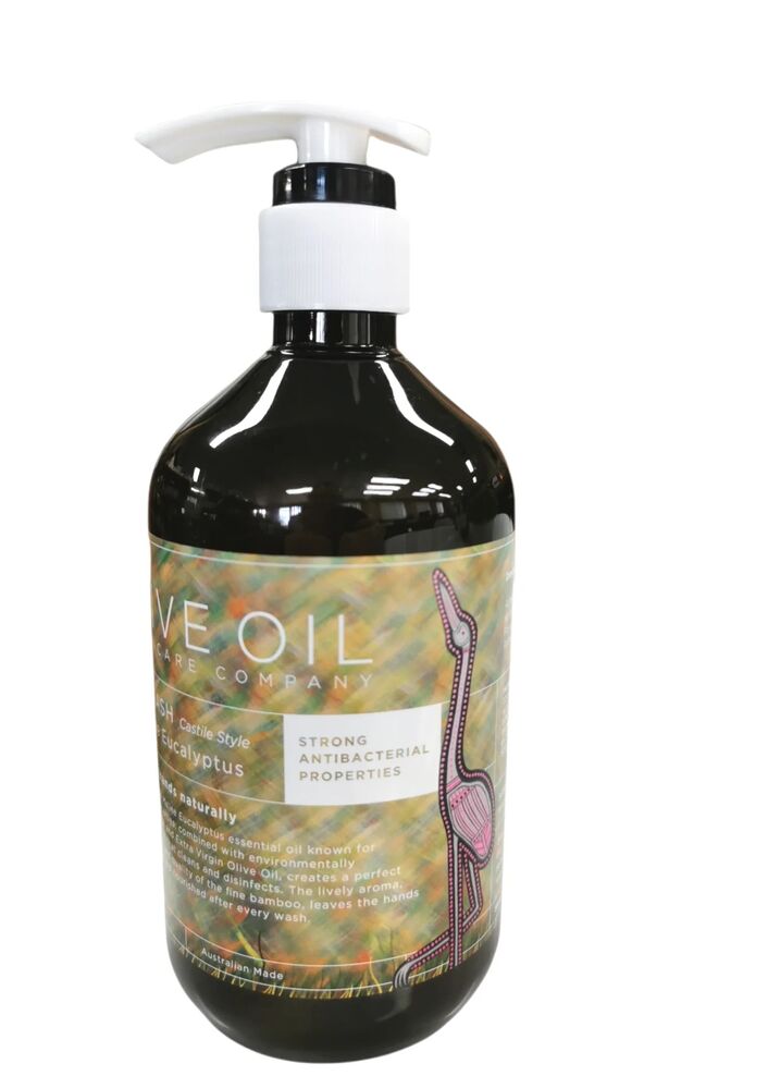 Olive Oil Skin Care Company Indigenous Series Hand Wash 500ml - Blue Mallee Eucalyptus