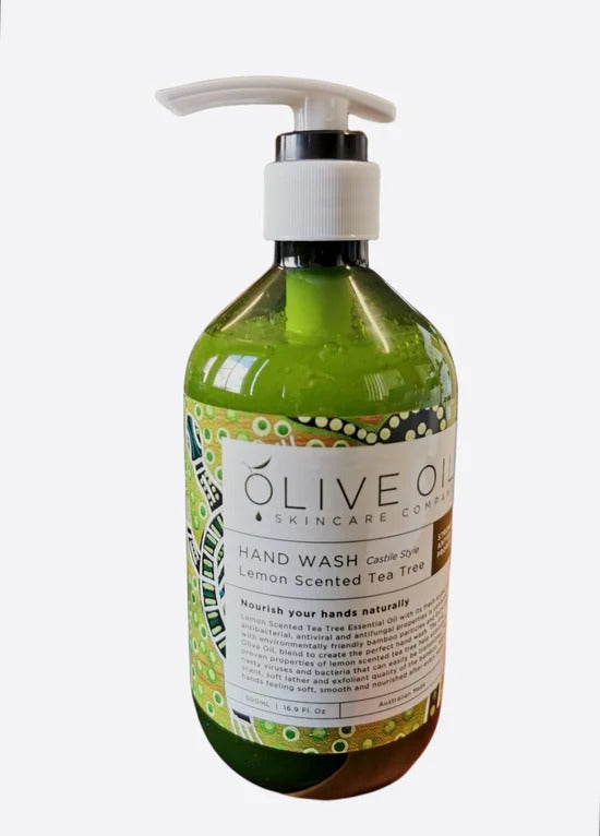 Olive Oil Skin Care Company Indigenous Series Hand Wash 500ml - Lemon & Tea Tree