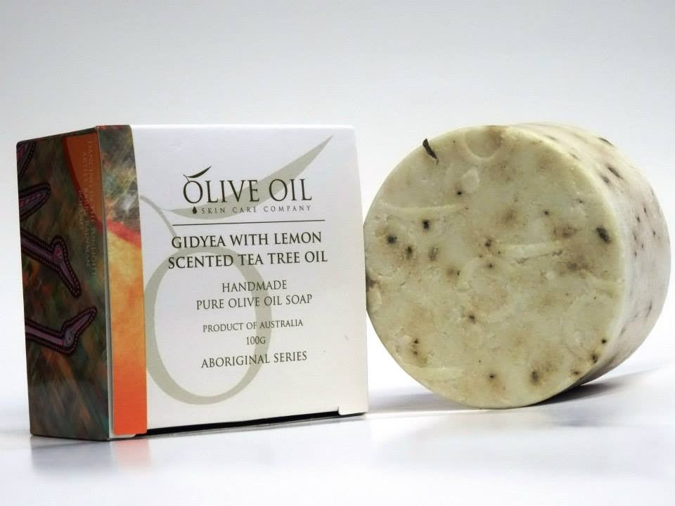 Olive Oil Skin Care Company Indigenous Series Soap Bar 100g - Gidyea with Lemon Scented Tea Tree Oil