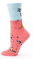 Blue Q Womens Crew Socks - I Heard You and I Don't Care