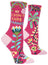 Blue Q Womens Crew Socks - Hi, I Don't Care, Thanks