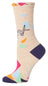 Blue Q Womens Crew Socks - You Crafty Bitch