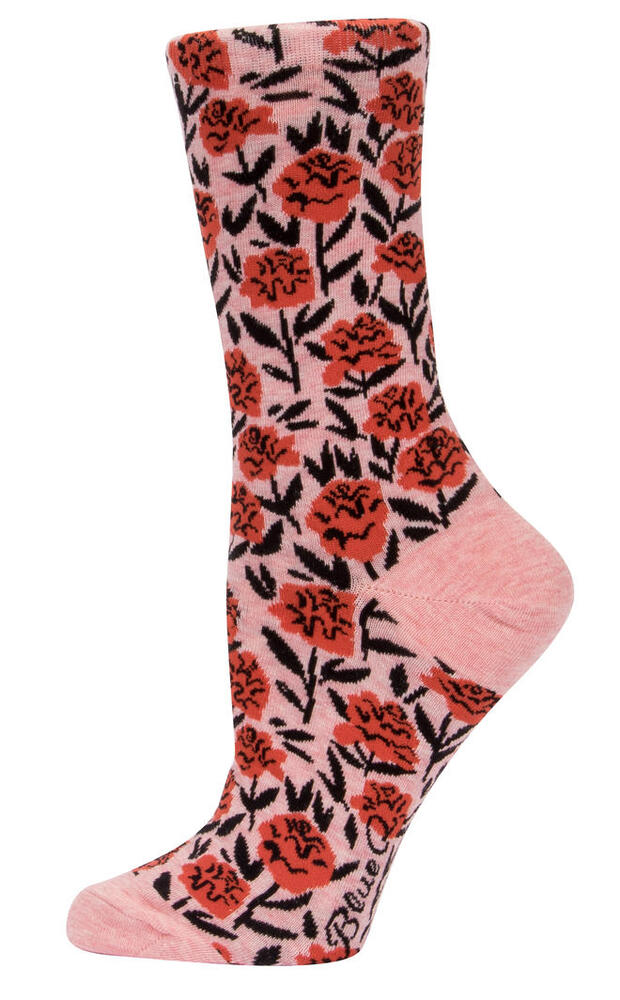 Blue Q Womens Crew Socks - Namaste You Guys