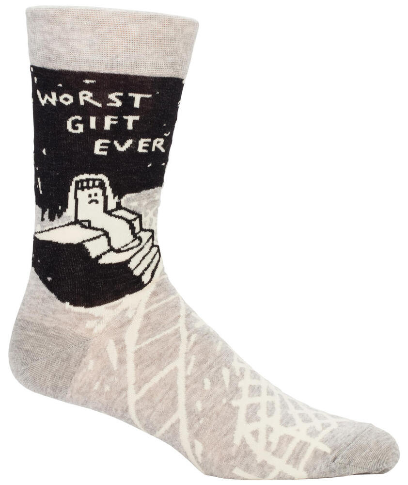 Blue Q Mens Crew Socks - Worst Gift Ever