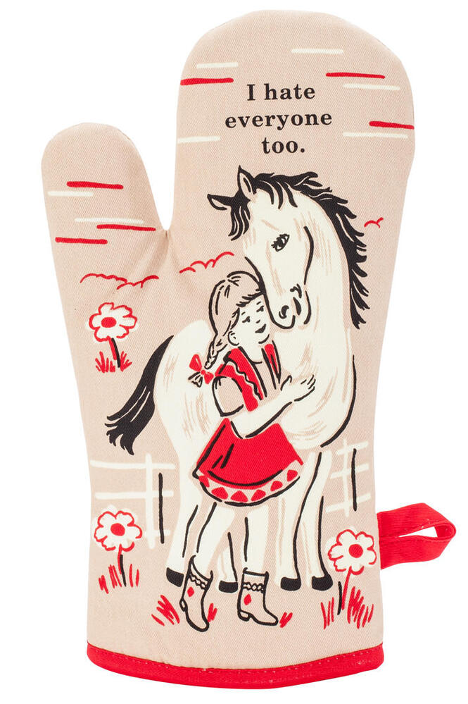 Blue Q Oven Mitt - I Hate Everyone Too