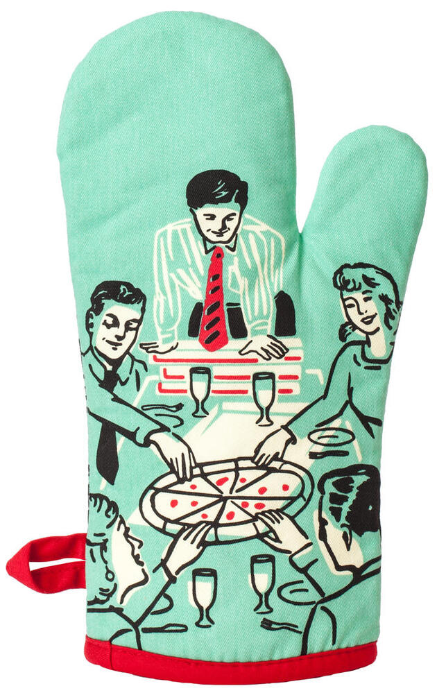 Blue Q Oven Mitt - Pizza's Here
