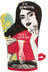 Blue Q Oven Mitt - I'm Beautiful And I Eat A Lot