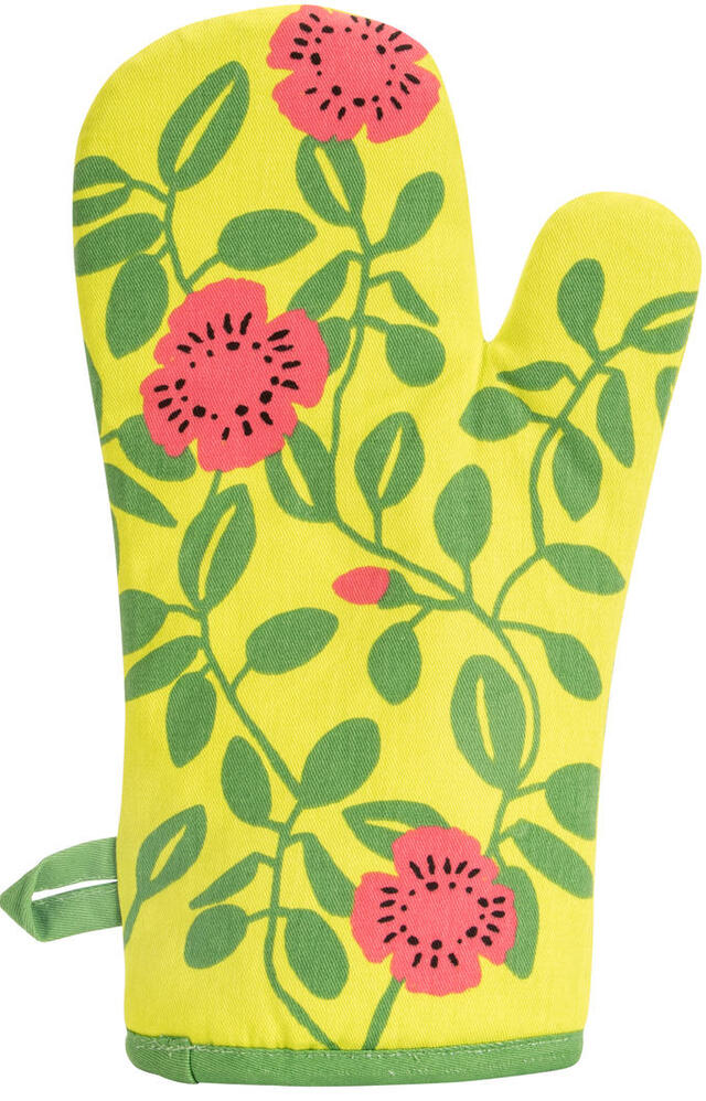 Blue Q Oven Mitt - Hot Hot Vegetarian Action