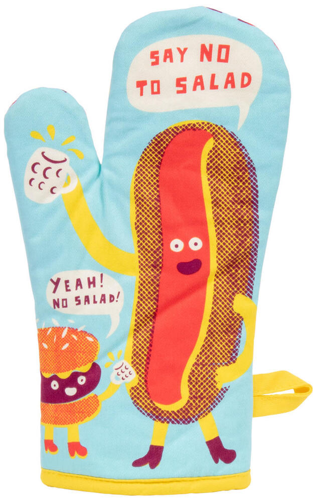 Blue Q Oven Mitt - Say No To Salad