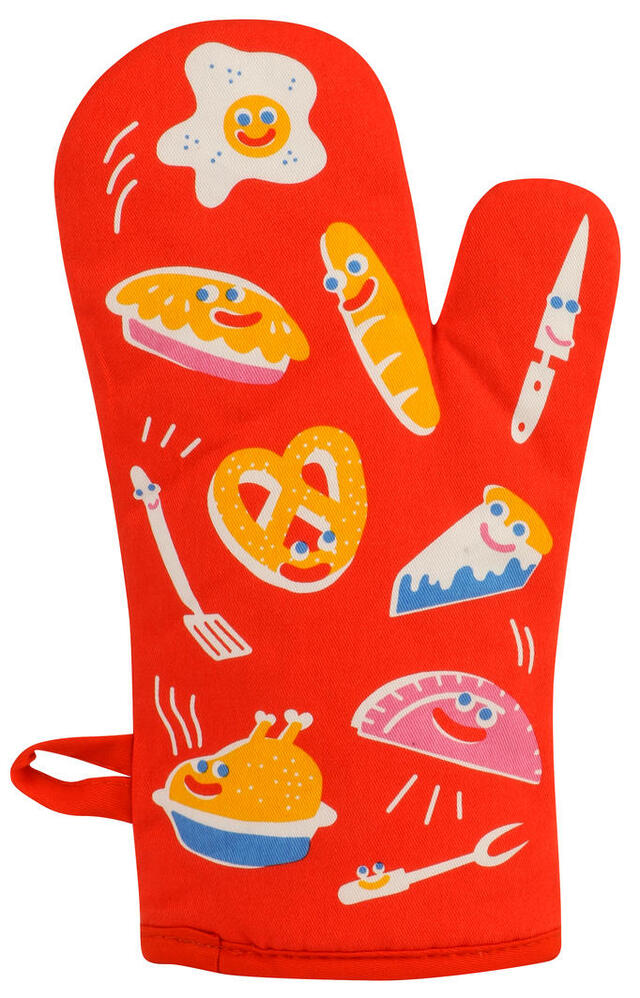 Blue Q Oven Mitt - Smells Like Happy
