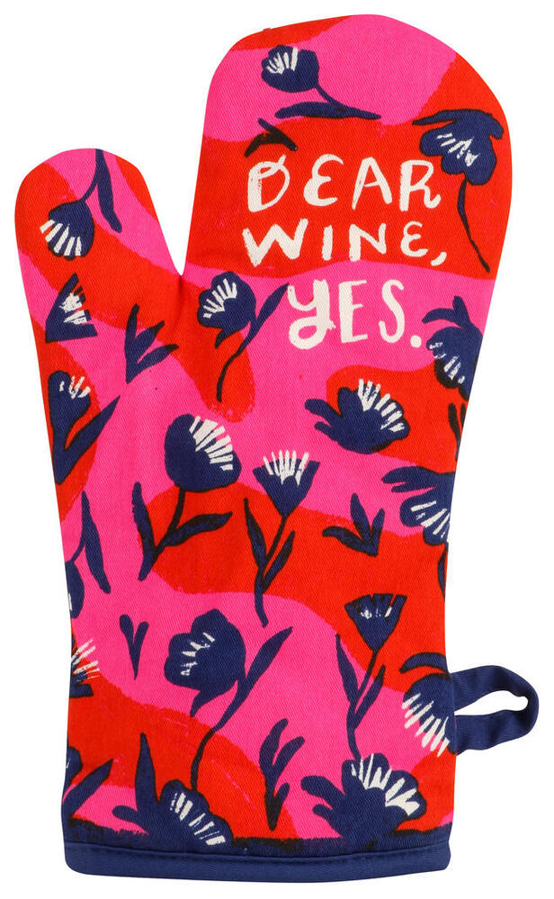 Blue Q Oven Mitt - Dear Wine, Yes