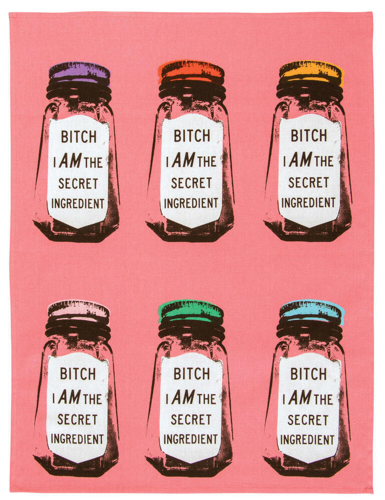 Blue Q Tea Towel - Bitch I Am The Secret Ingredient