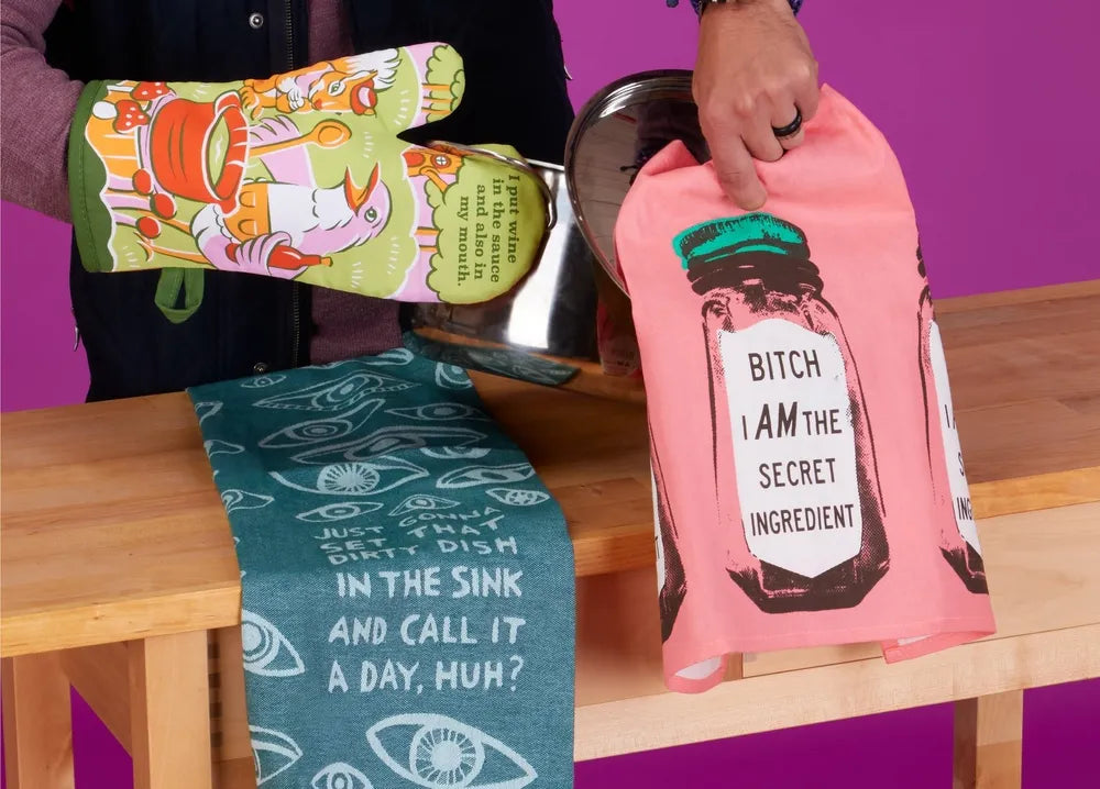 Blue Q Tea Towel - Bitch I Am The Secret Ingredient